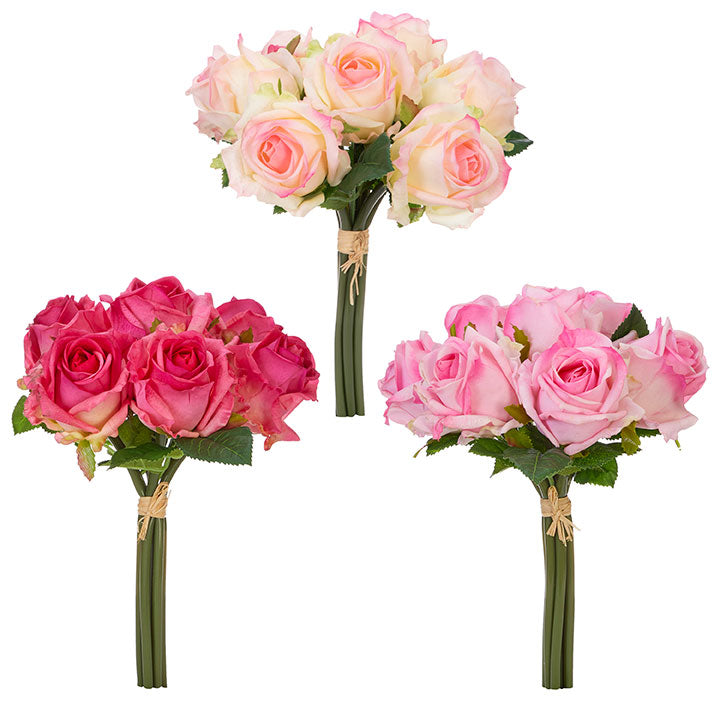 12" REAL TOUCH ROSE BUNDLE