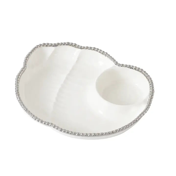 2 Section Serving Piece