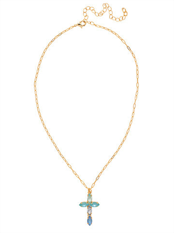 Clarissa Cross Pendant Necklace