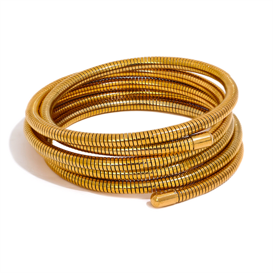 Slinky Bracelet - Gold