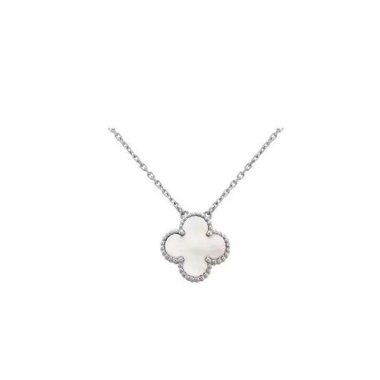 Reversable Quatrefoil Silver