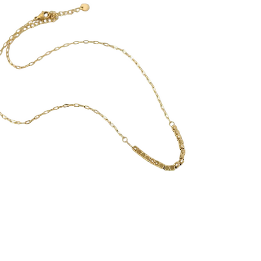 Square Bead Necklace